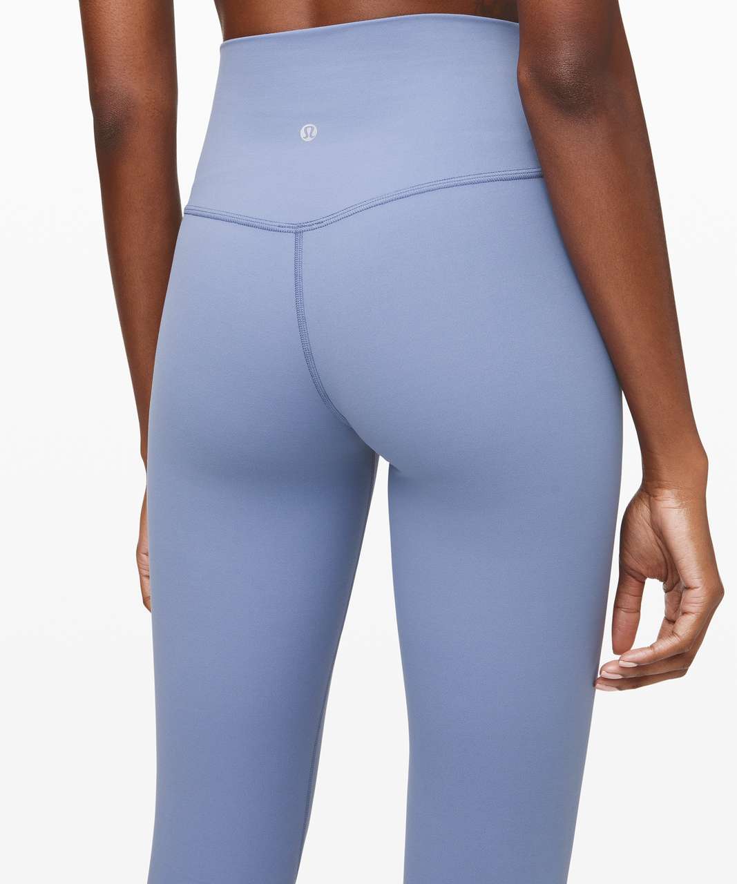 BNWT! NEW Lululemon Align Crop 21” HR High Waisted Rise Pastel Blue  Leggings Authentic Size 4, Women's Fashion, Activewear on Carousell