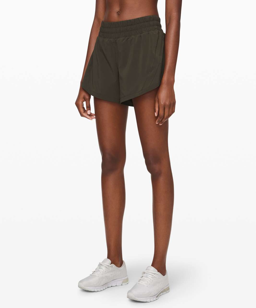 Lululemon Track That Short *5 - Dark Olive - lulu fanatics