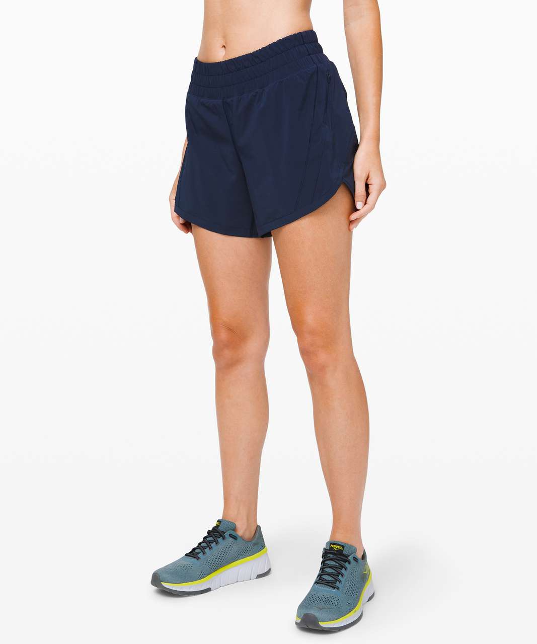 Lululemon Track That Short *5 - True Navy - lulu fanatics