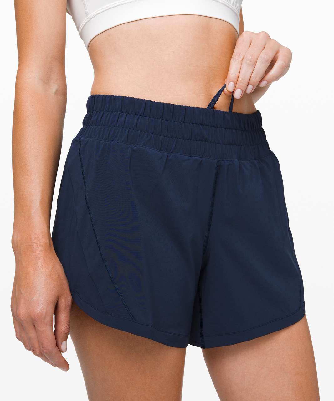 Lululemon Track That Short *5 - True Navy - lulu fanatics