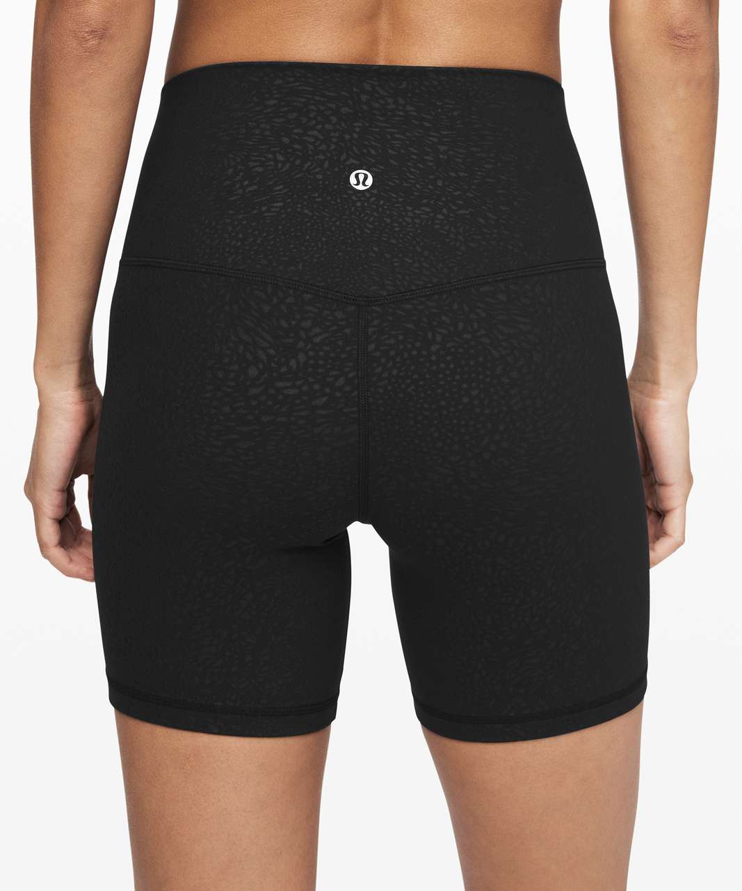 Lululemon Align Short *6" - Polar Shift Emboss Black