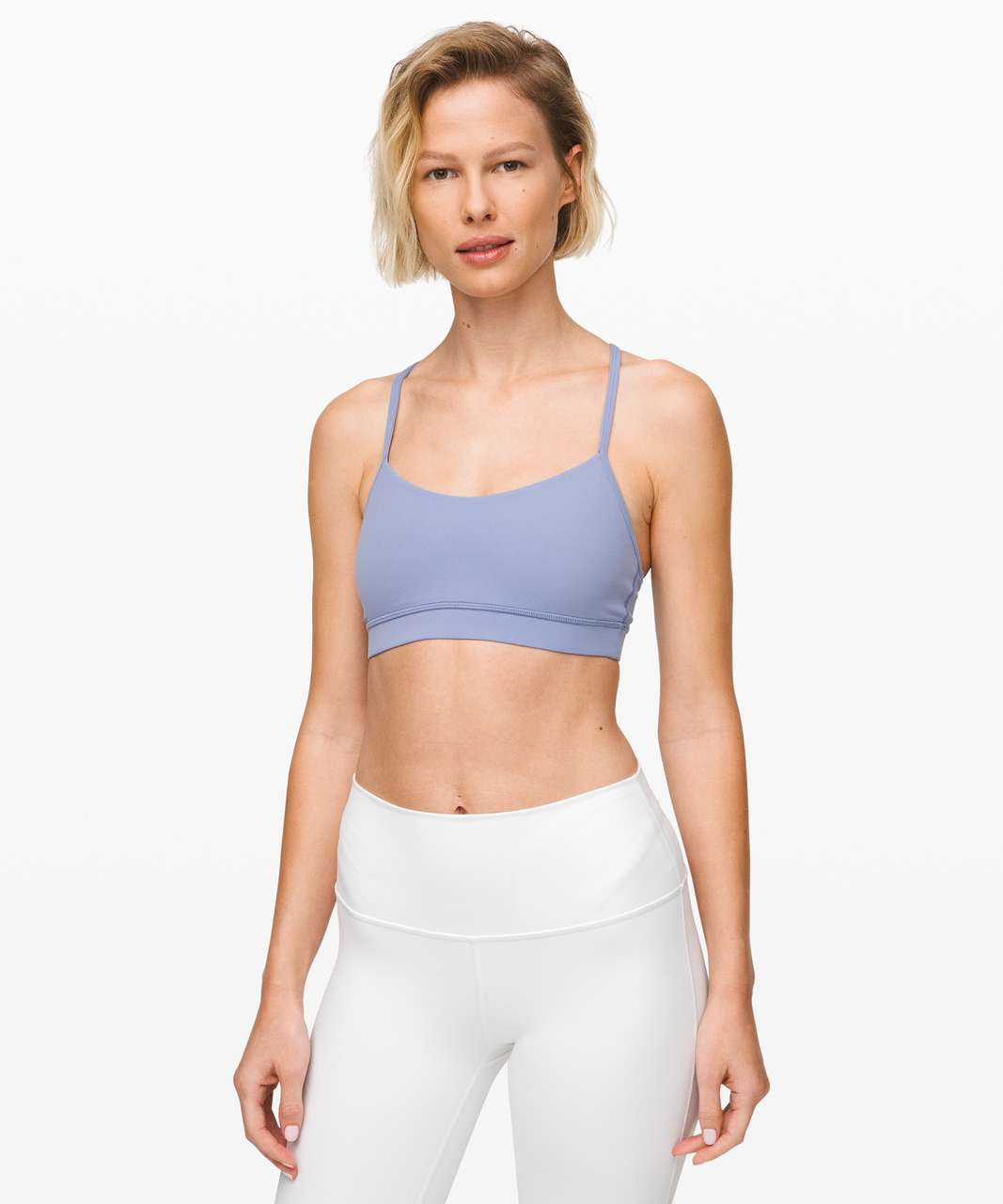 Lululemon Flow Y Bra *Nulu - Tempest Blue - lulu fanatics