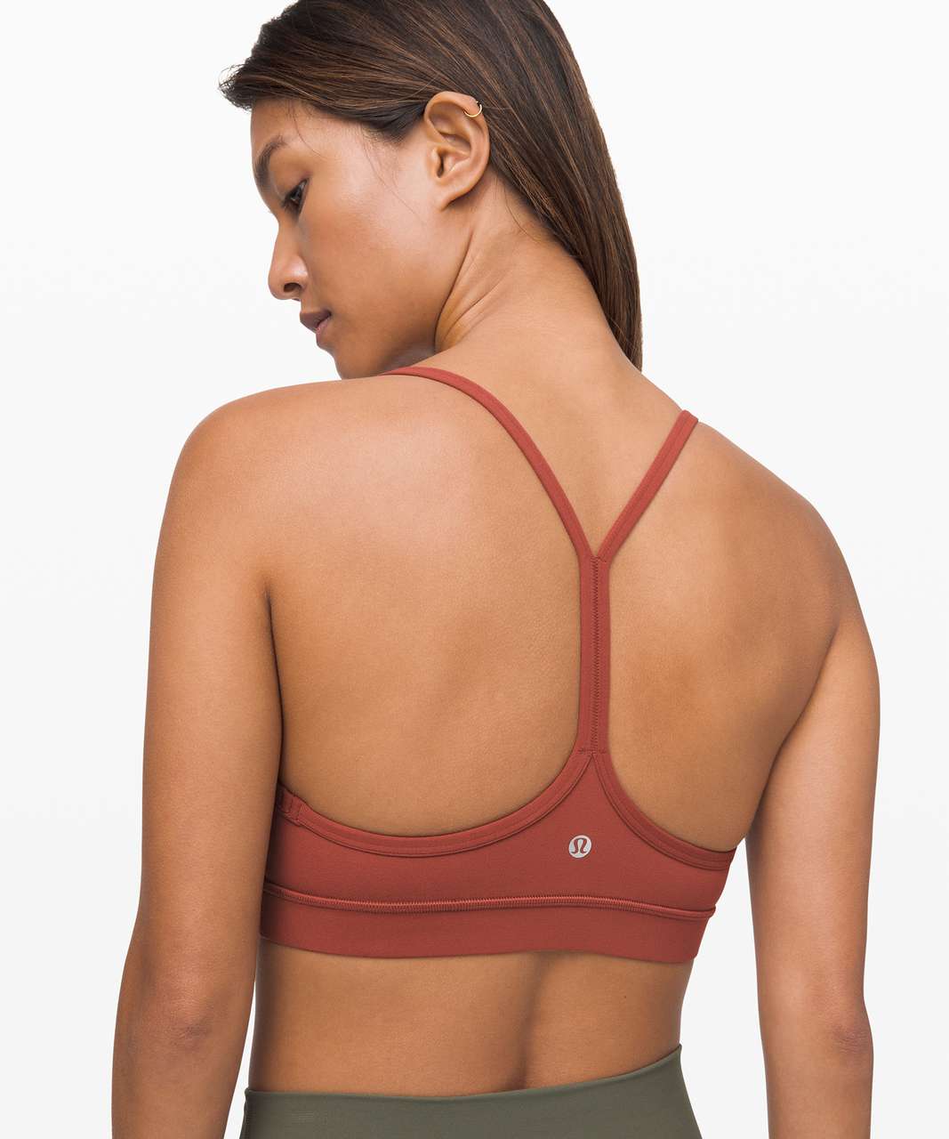 NWT- Lululemon Flow Y Bra- Smoky Red LNY edition- Nepal