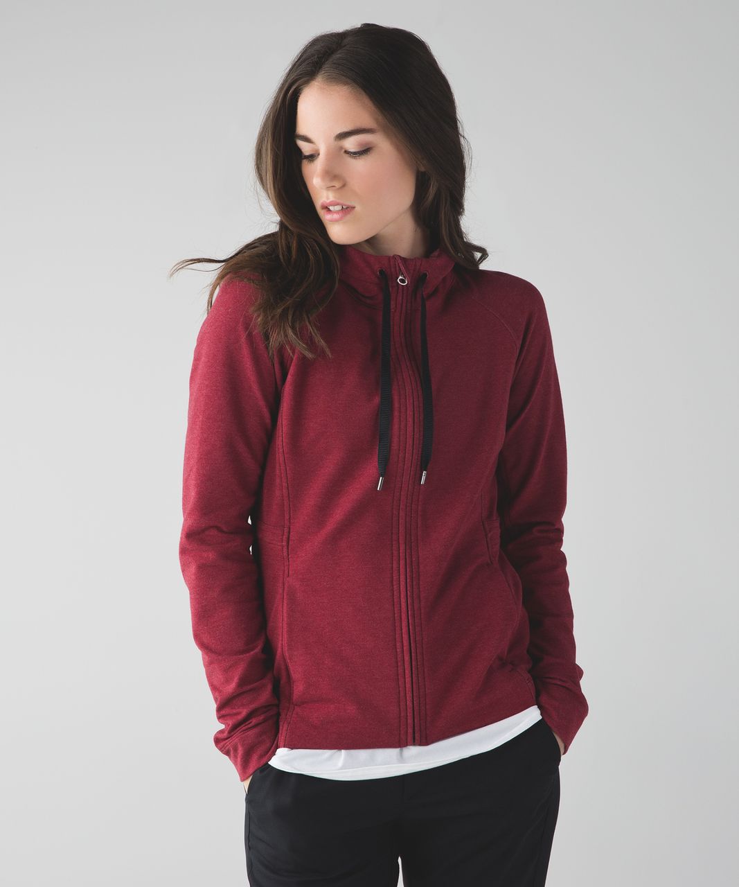 Lululemon Take Ten Hoodie - Rosewood - lulu fanatics