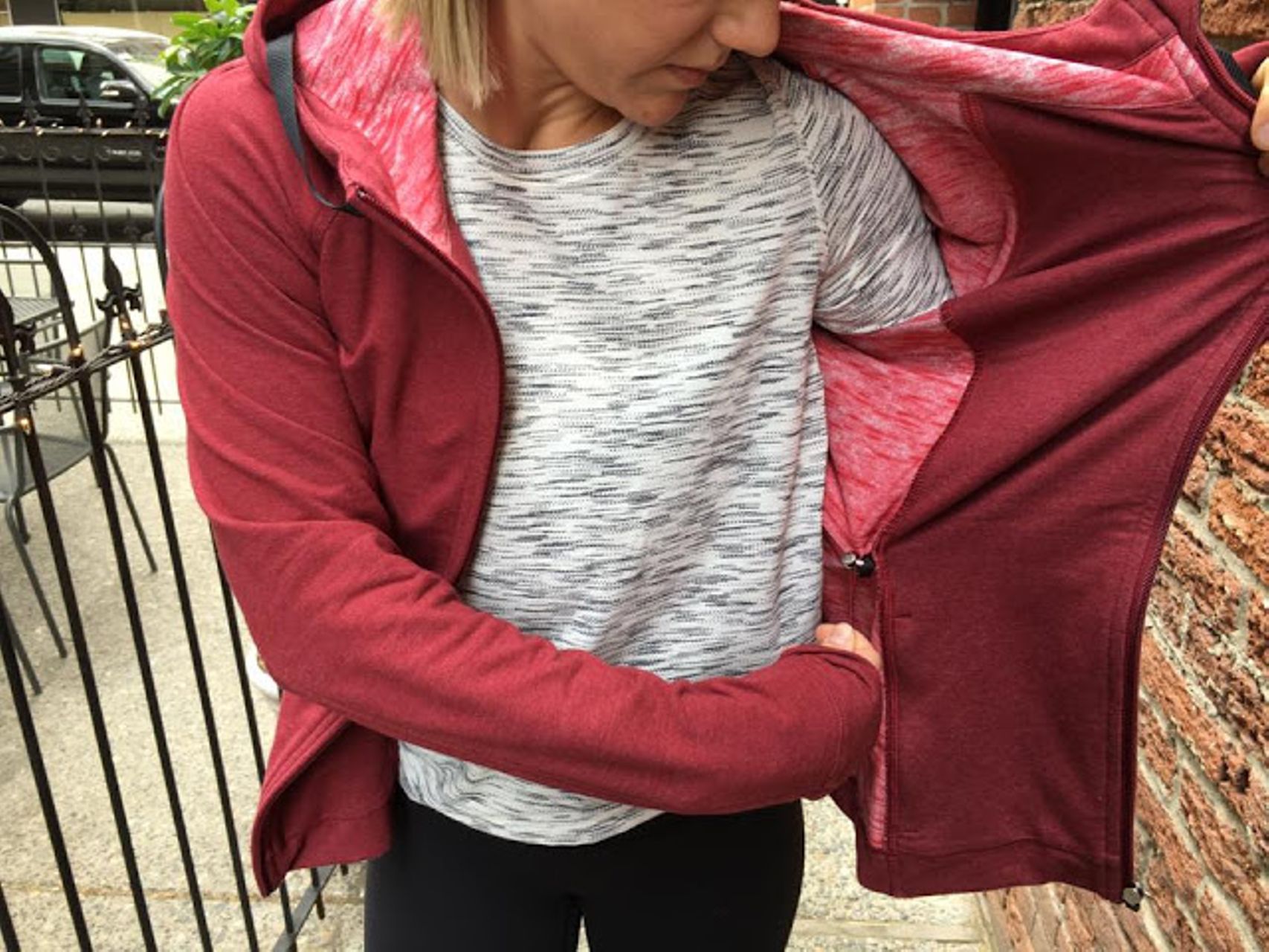 Lululemon Take Ten Hoodie - Rosewood