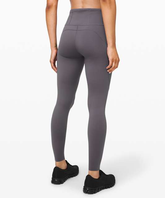 Lululemon Fast & Free 7/8 Tight II *Non-Reflective Nulux 25 - Black - lulu  fanatics