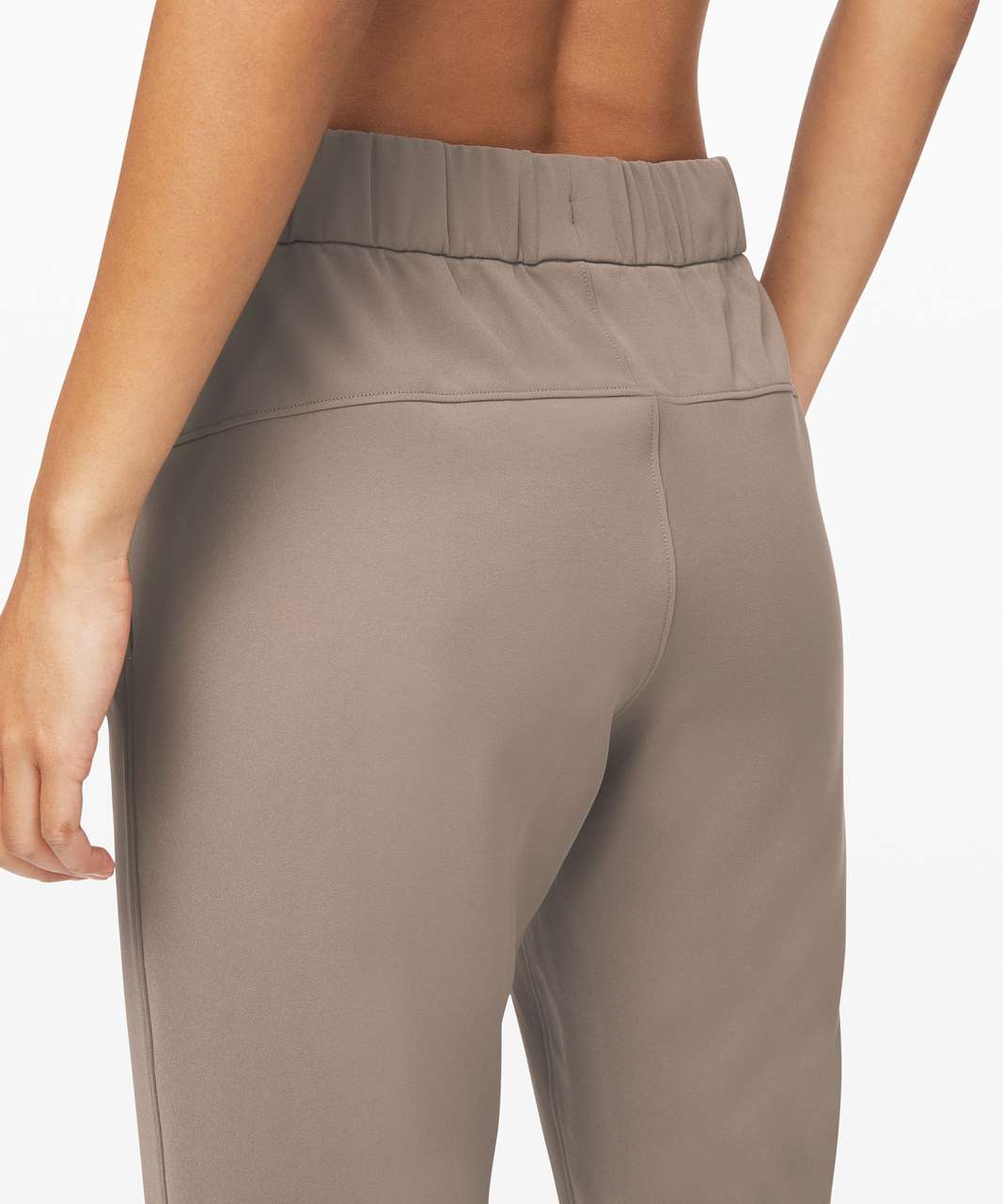 Lululemon On the Fly 7/8 Pant *Woven Carbon Dust