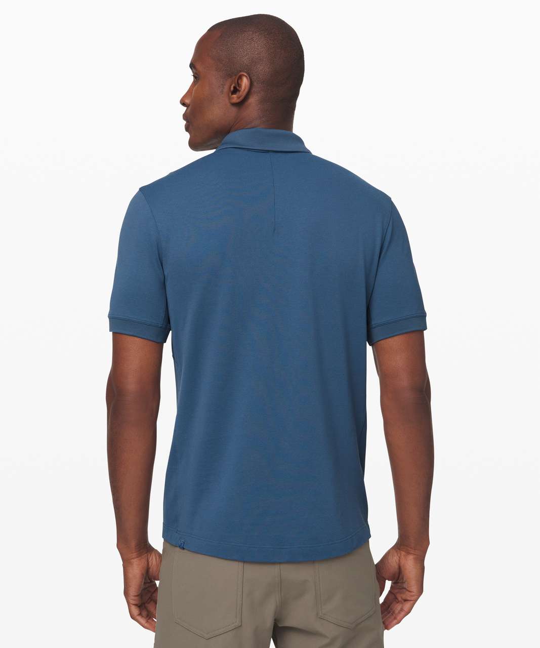 Lululemon Tech Pique Polo - Code Blue - lulu fanatics