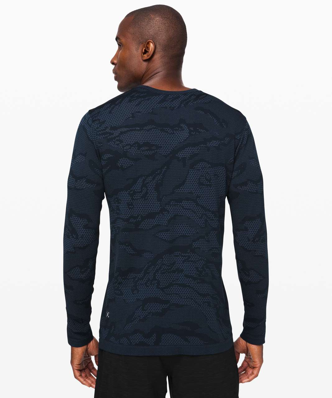 Lululemon Metal Vent Breathe Long Sleeve - Code Blue / True Navy