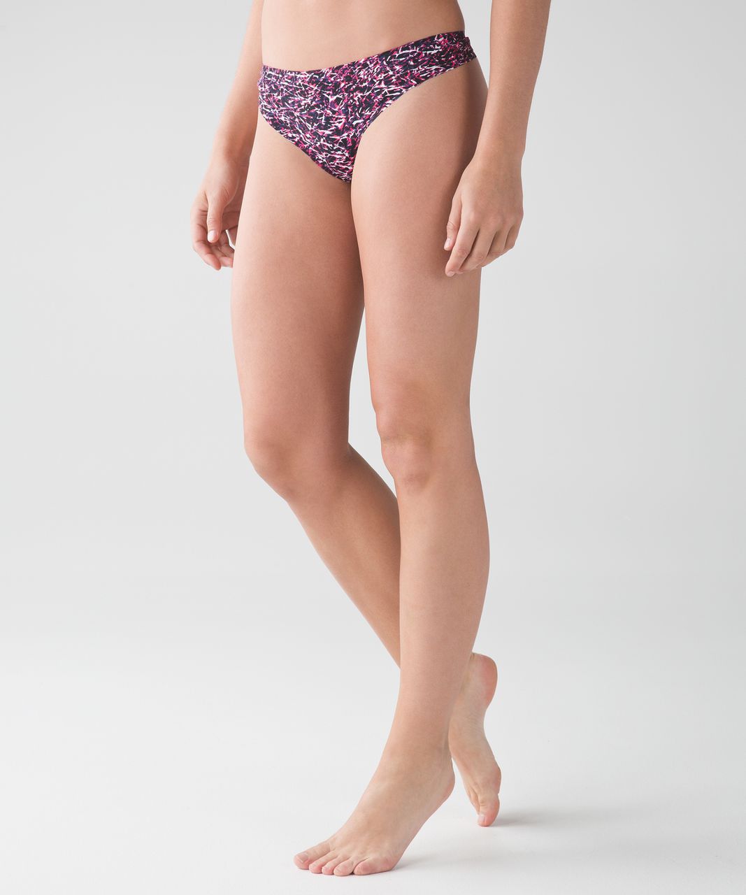 Lululemon Namastay Put Thong - Mini Ripple Boom Juice Multi - lulu fanatics