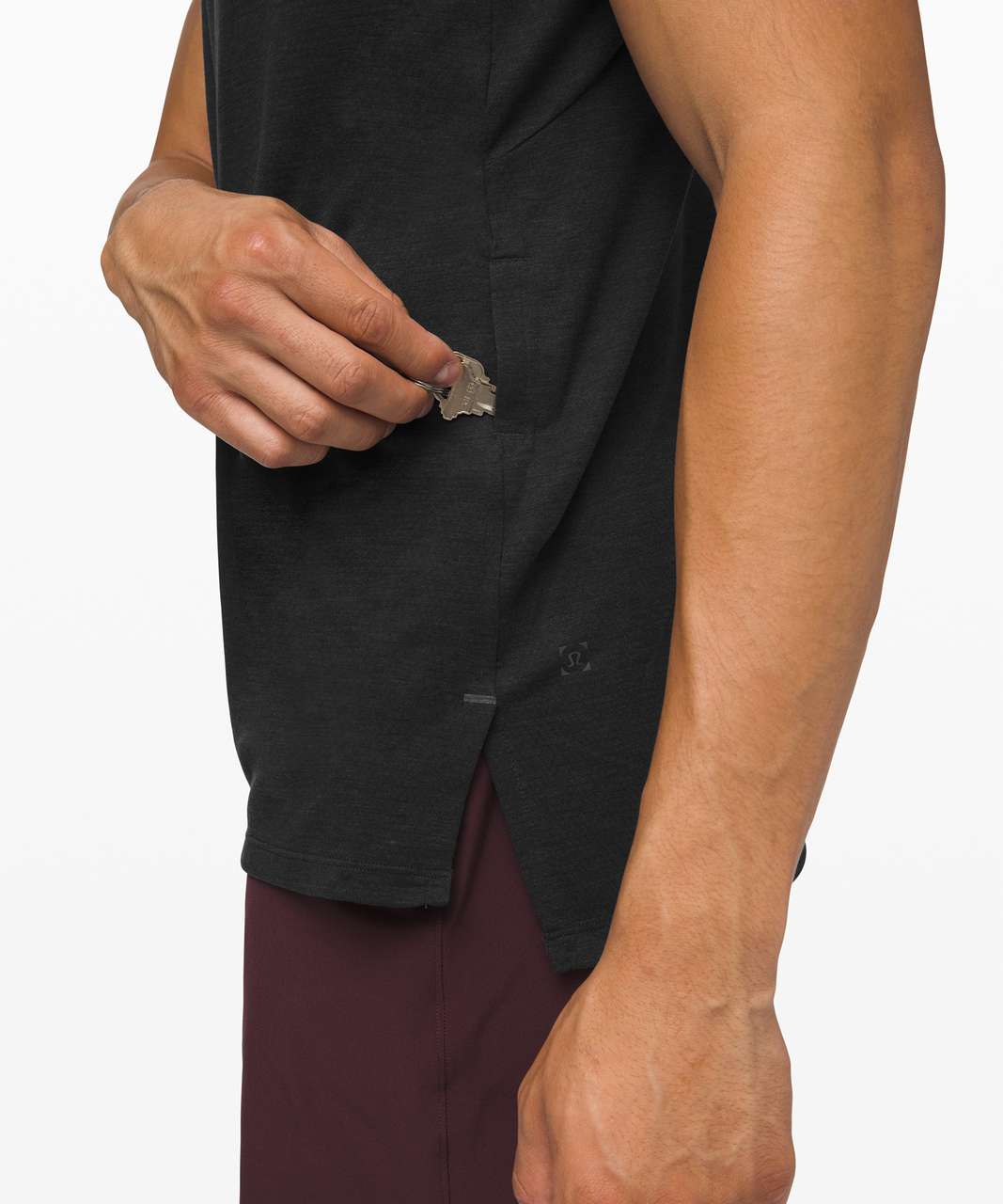 Lululemon Conflux Short Sleeve - Obsidian