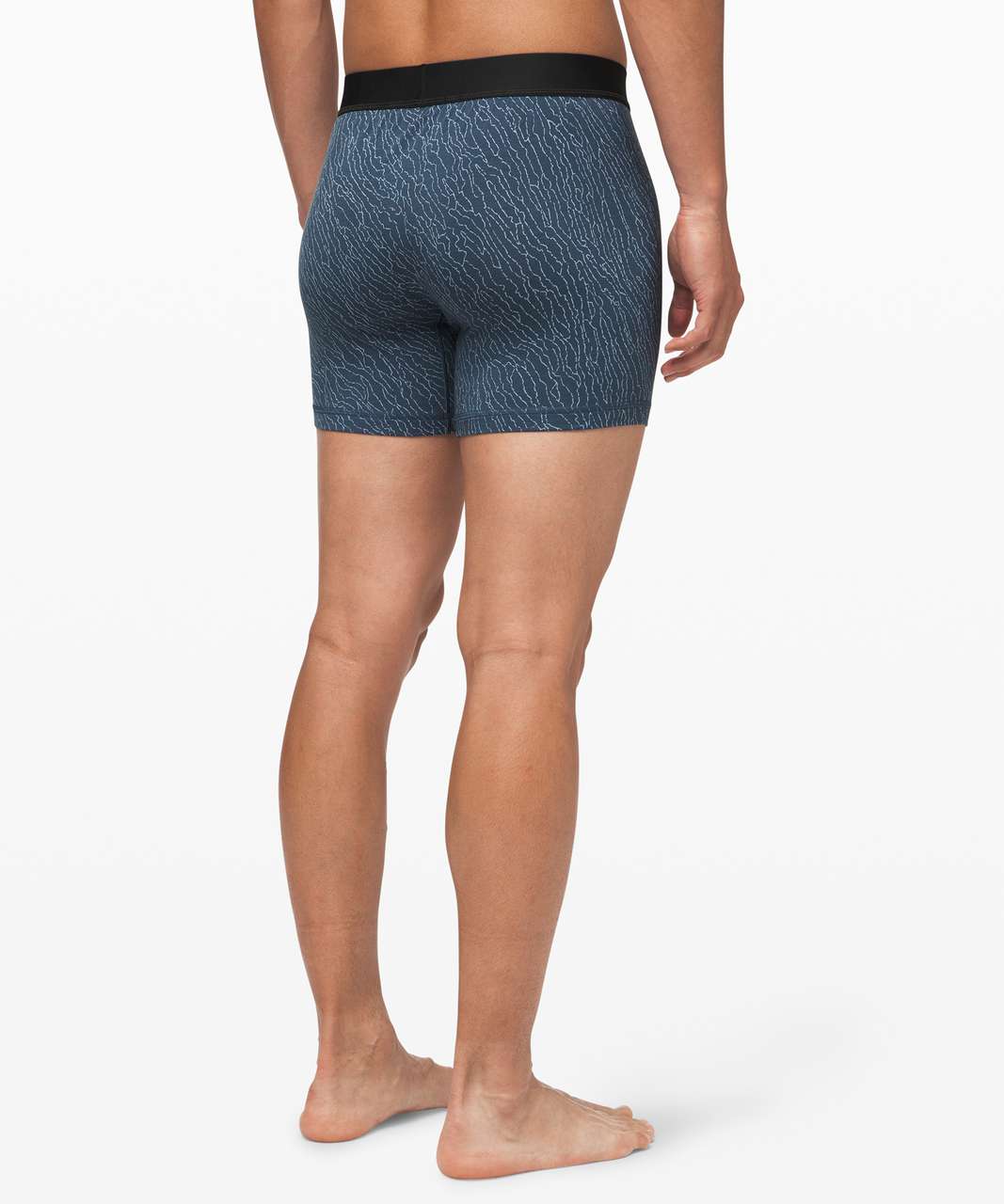 Lululemon Always In Motion Boxer *5" - Water Course Ice Cap Code Blue