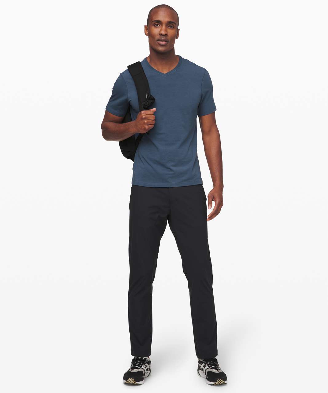 Lululemon 5 Year Basic V - Code Blue - lulu fanatics