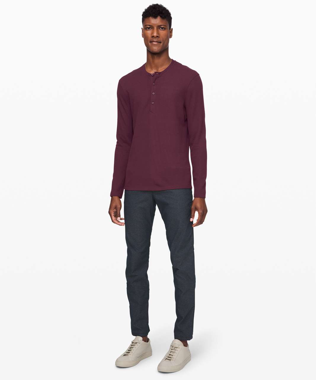 Lululemon Shift Stitch Henley - Arctic Plum