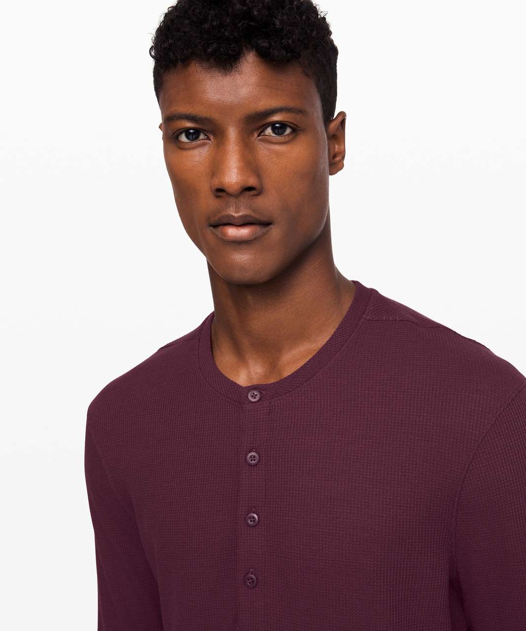 Lululemon Shift Stitch Henley - Arctic Plum - lulu fanatics