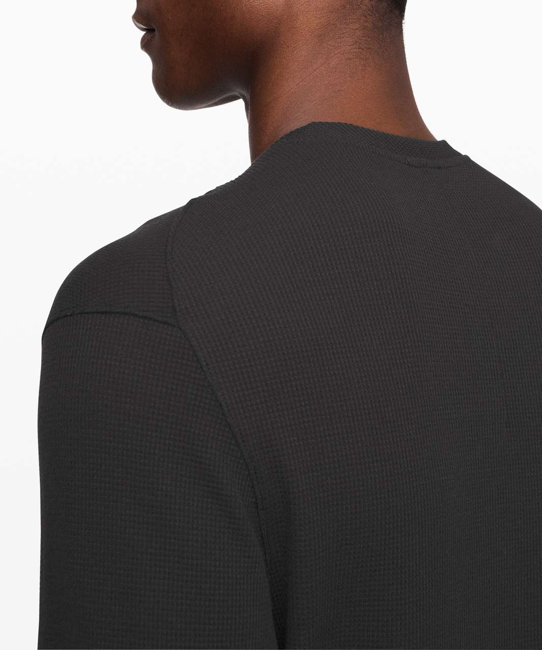 Lululemon Shift Stitch Henley - Black