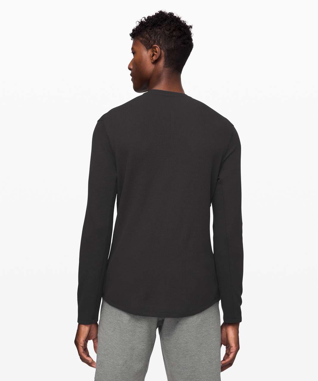 Lululemon Shift Stitch Henley - Black