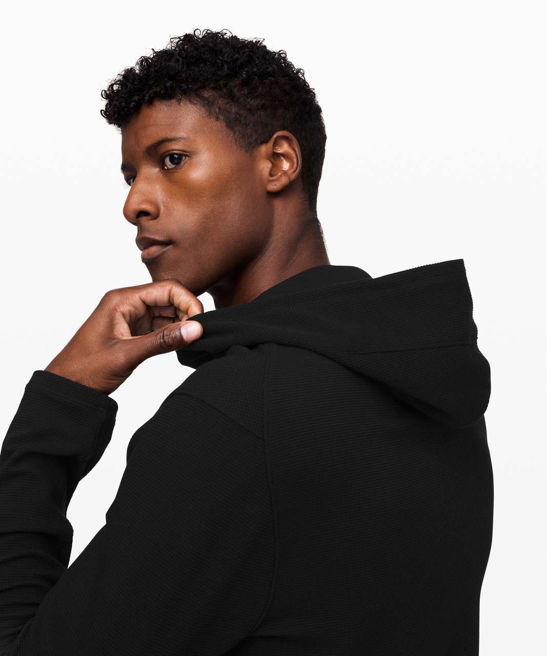 Lululemon Shift Stitch Full Zip Hoodie - Black - lulu fanatics