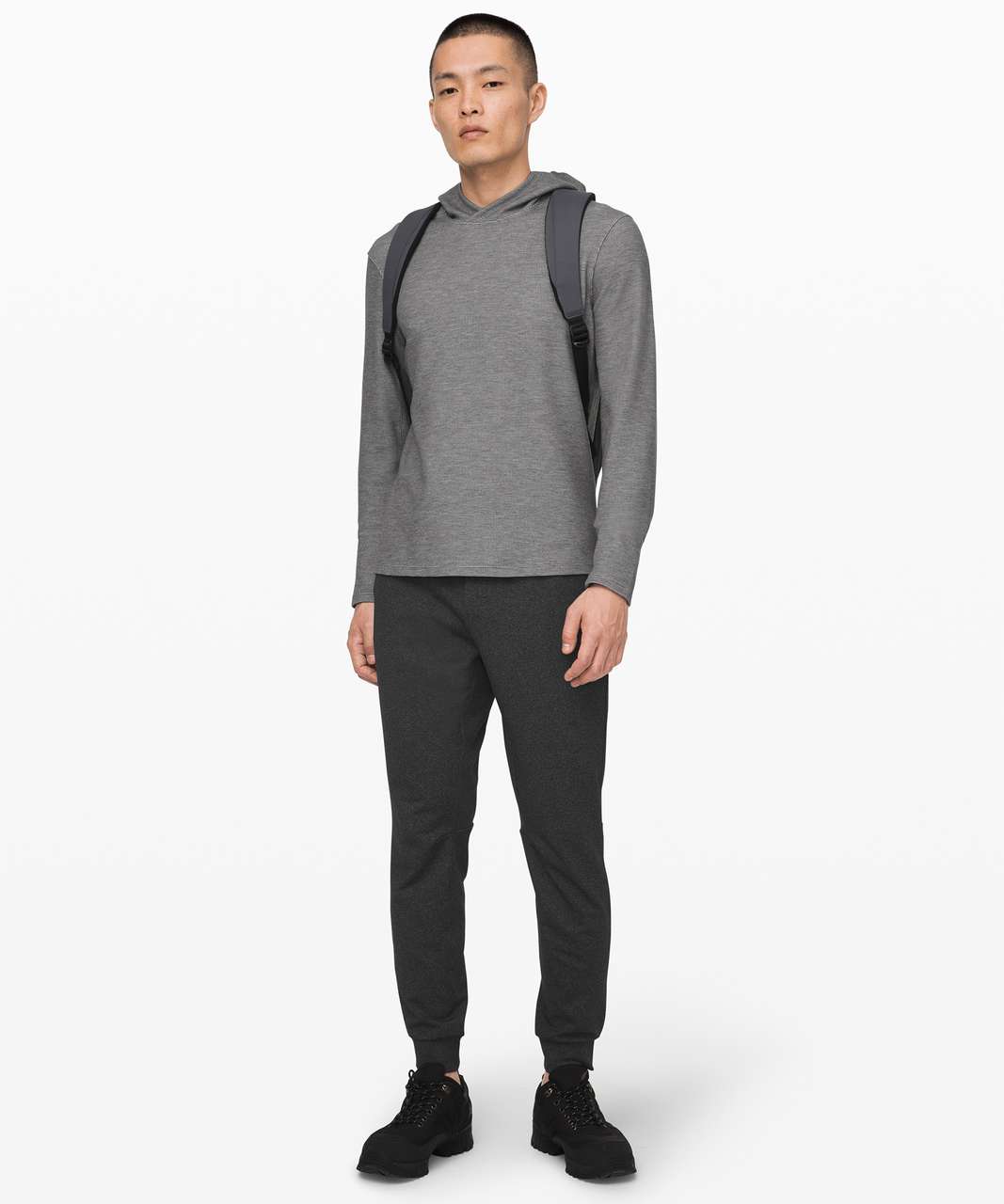 Lululemon Shift Stitch Hoodie - Heathered Core Ultra Light Grey - lulu  fanatics