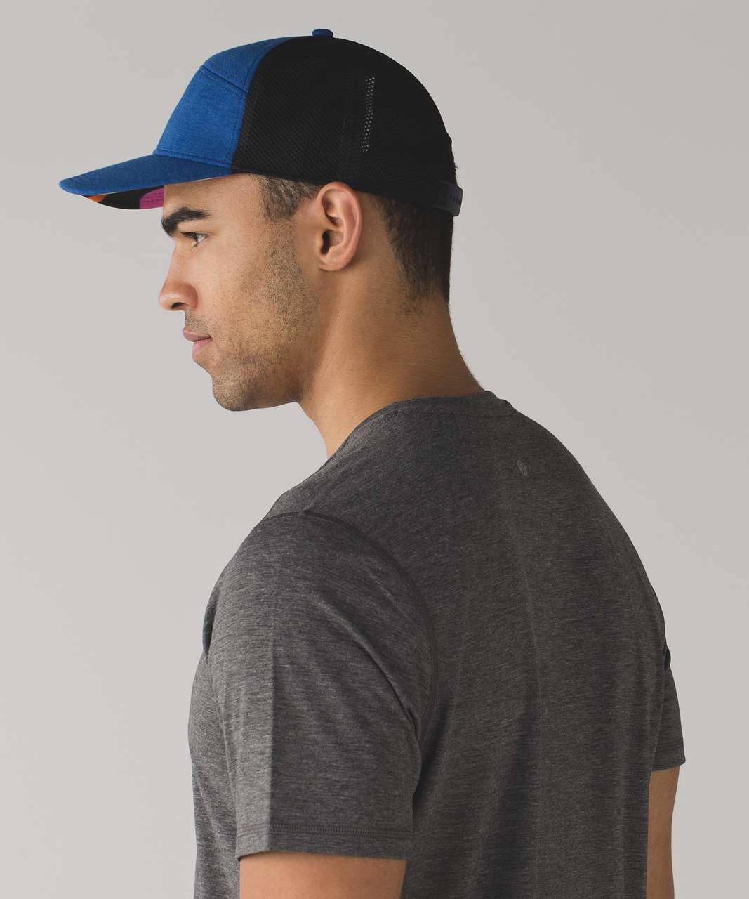 Lululemon Chamber Ball Cap - Heathered Dark Cobalt / Dark Cobalt / Black / Blink Me White Multi