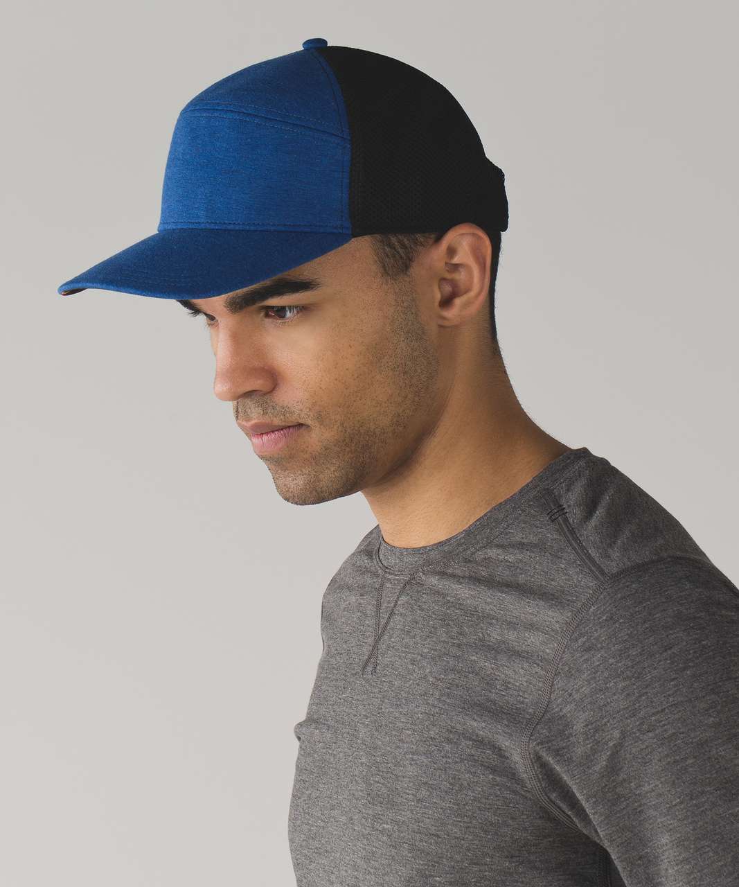 Lululemon Chamber Ball Cap - Heathered Dark Cobalt / Dark Cobalt / Black / Blink Me White Multi