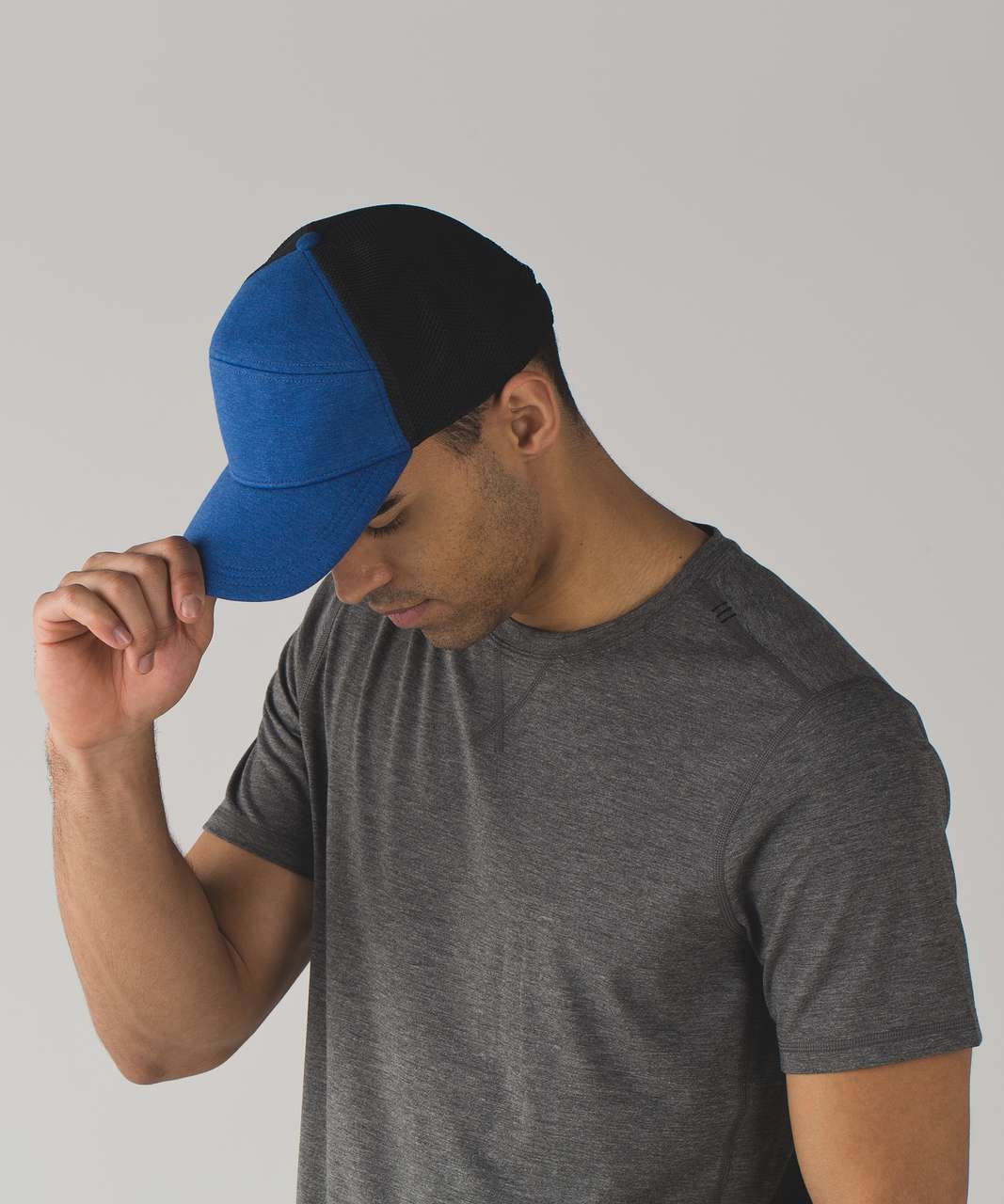 Lululemon Chamber Ball Cap - Heathered Dark Cobalt / Dark Cobalt / Black / Blink Me White Multi