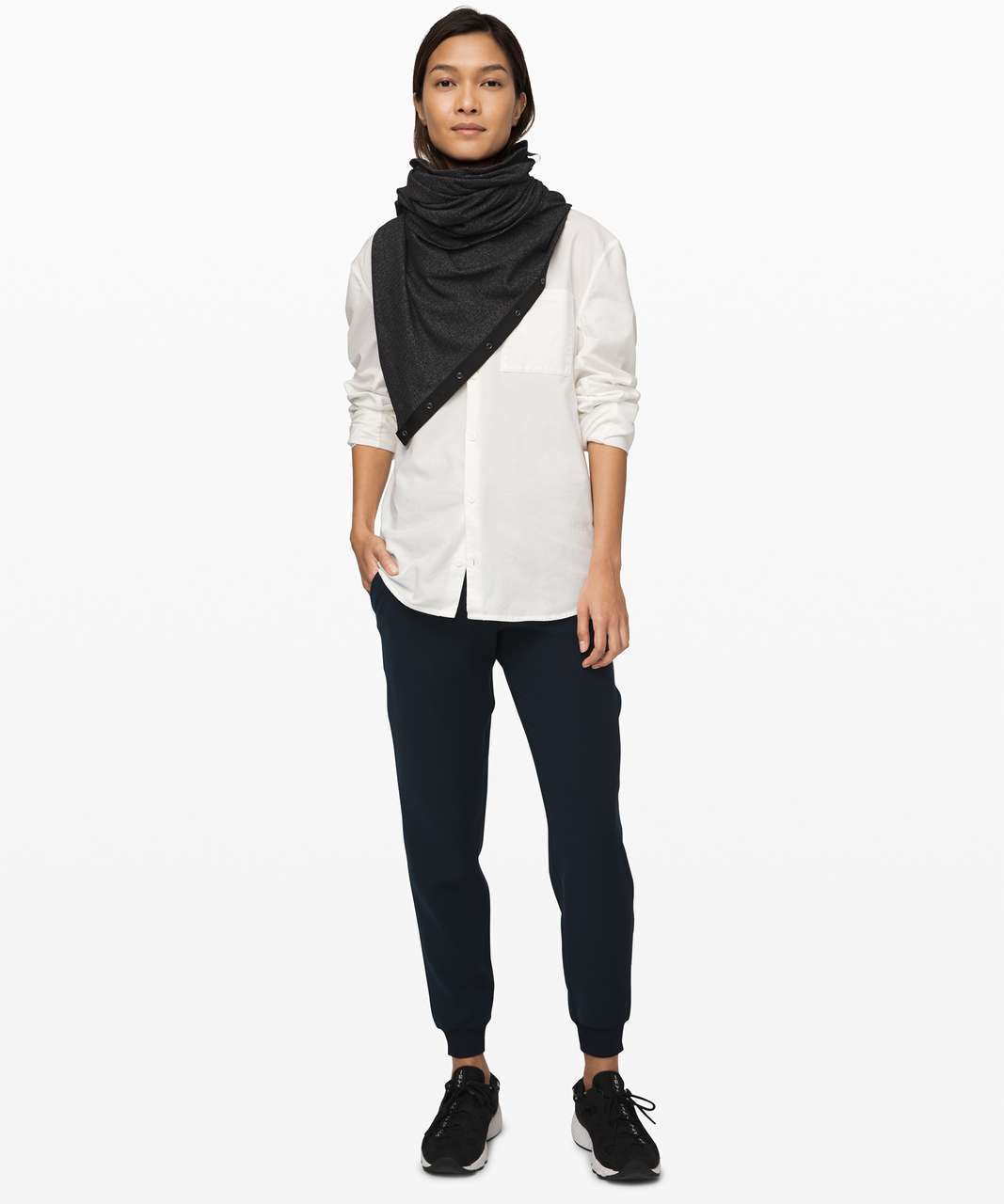 Lululemon Vinyasa Scarf *Rulu - Heathered Herringbone Heathered