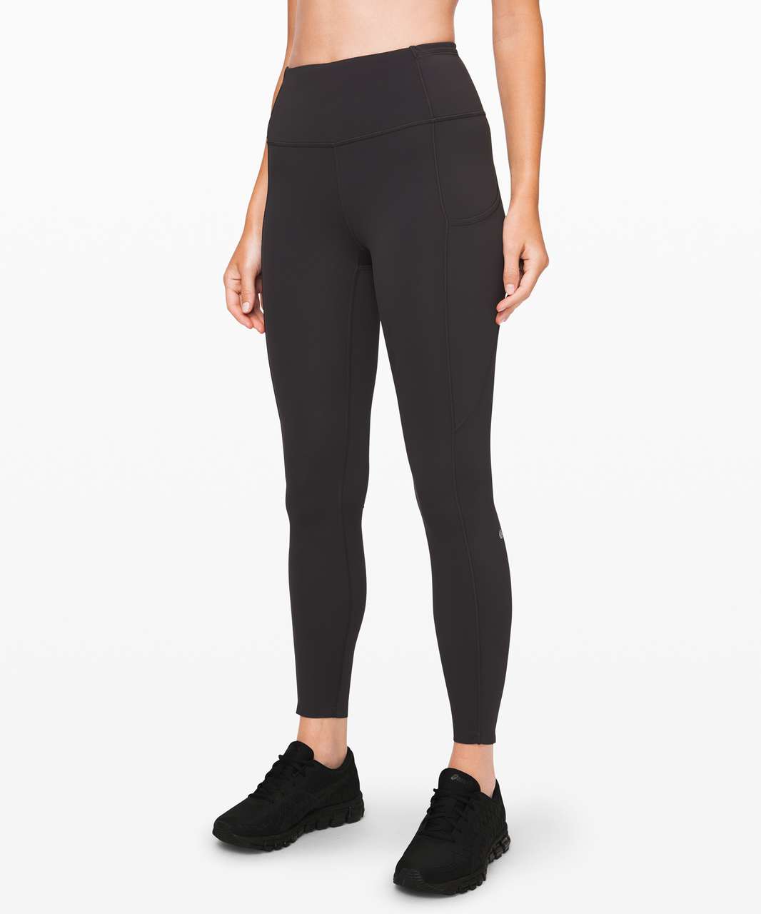 Lululemon Fast and Free Tight II 25 *Non-Reflective Nulux - Golden Lime -  lulu fanatics