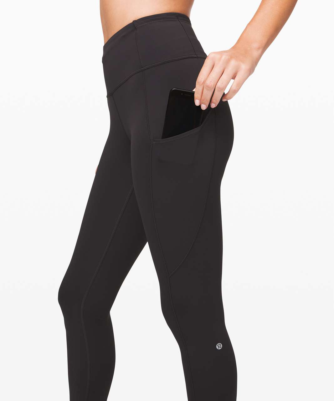 Lululemon Fast & Free 7/8 Tight II Black Leggings Non-Reflective Nulux 25  - $60 - From Haley