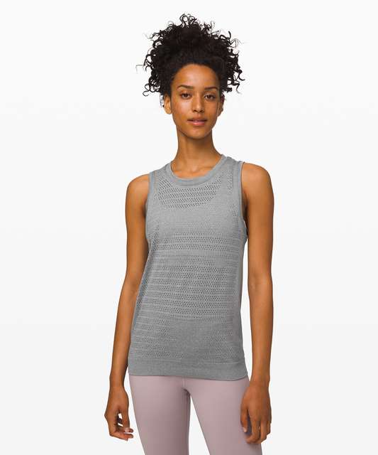 Lululemon Breeze By Muscle Tank II *Squad - Sea Frost / Sea Frost ...