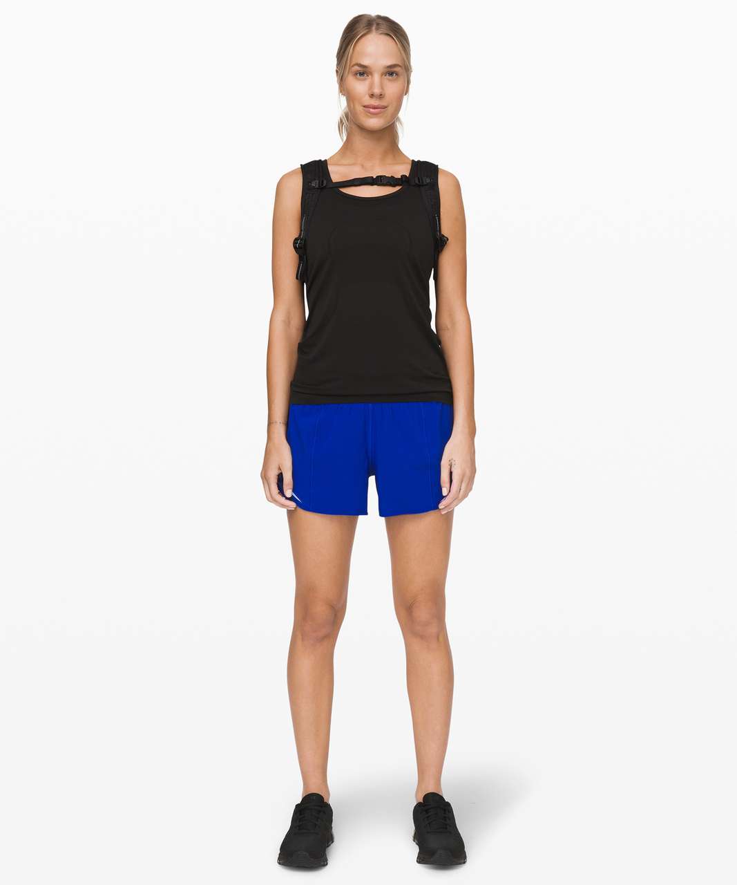 Lululemon Hotty Hot Short *High-Rise Long 4" - Jet Stream