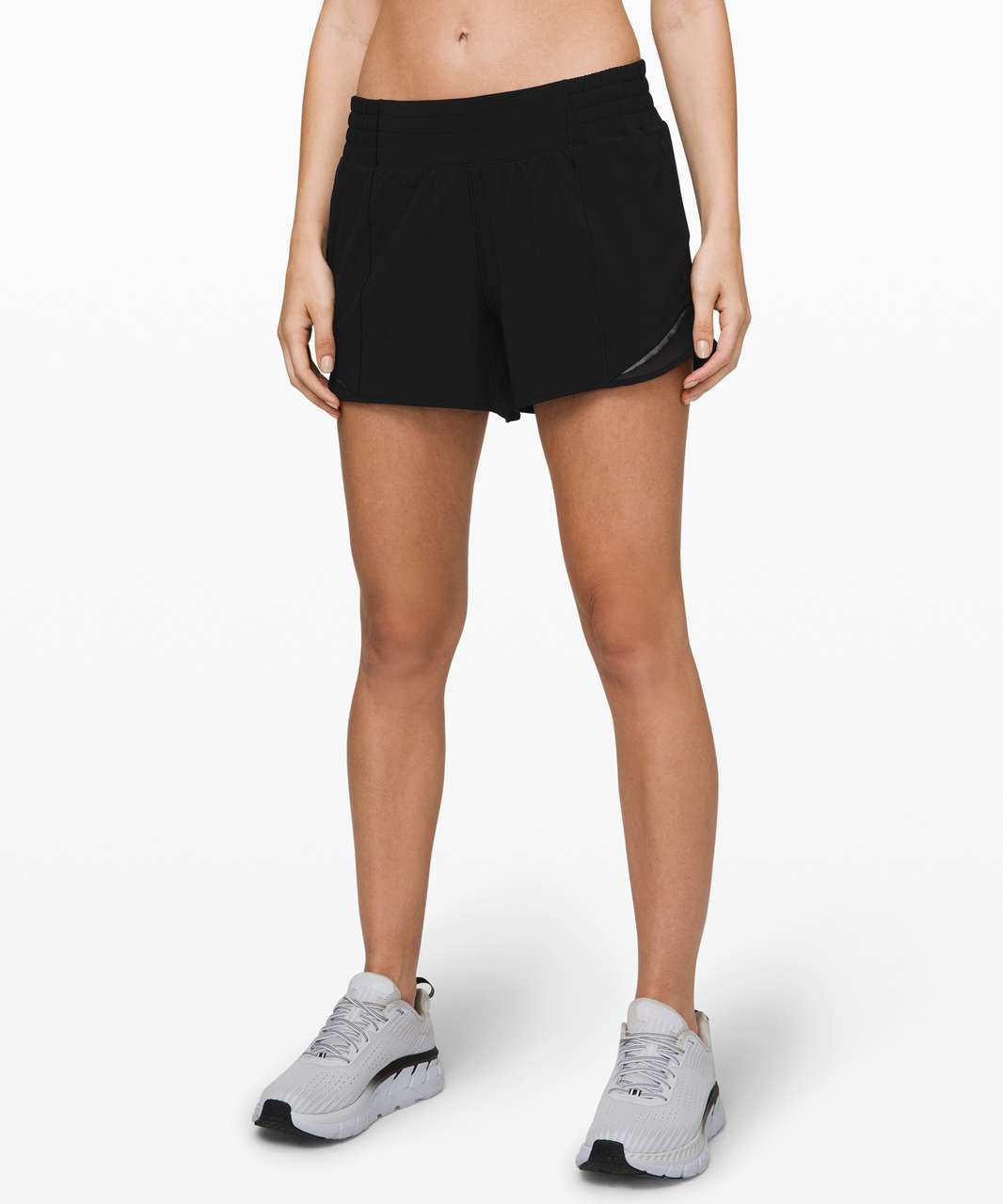 Lululemon Hotty Hot Short *High-Rise Long 4" - Black