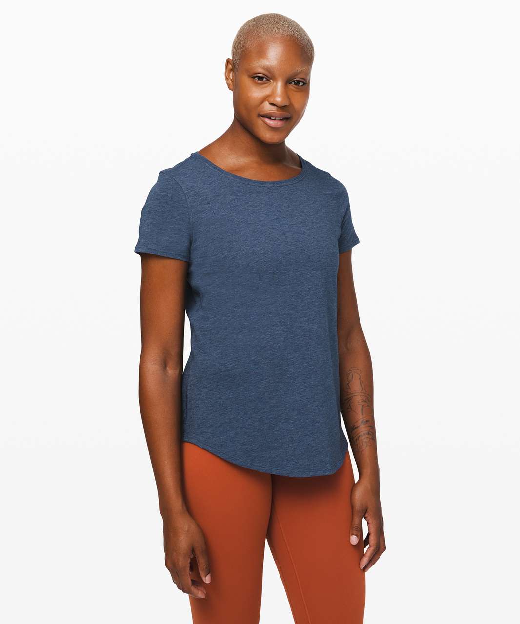 Lululemon Love Crew III - Heathered Code Blue