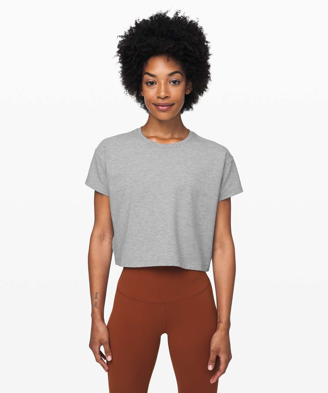 Lululemon Cates Tee - Heathered Core Light Grey (First Release)