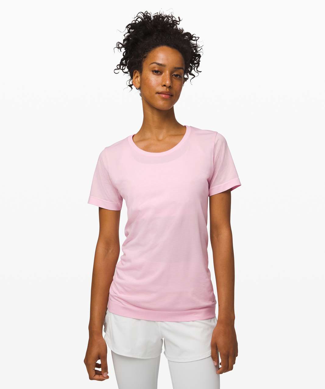 Lululemon Swiftly Relaxed Short Sleeve - Powdered Rose / Powdered Rose