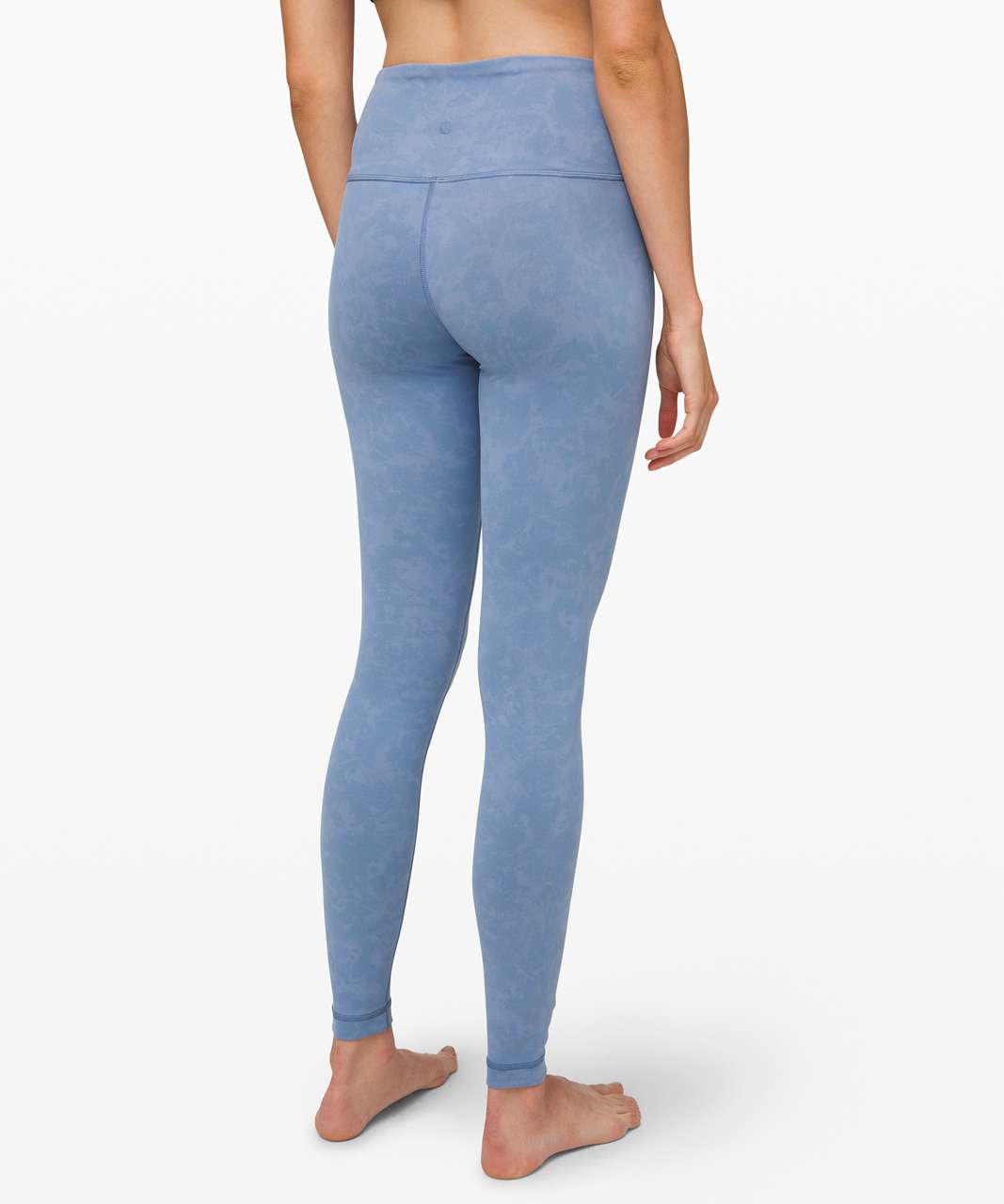 Lululemon Always On High-Rise Tight 28" - Sky Wash Print Tempest Blue