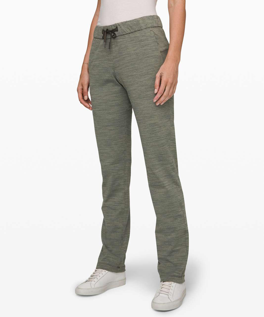 Lululemon On the Fly Pant Full Length - Wee Are From Space Sage Dark Olive