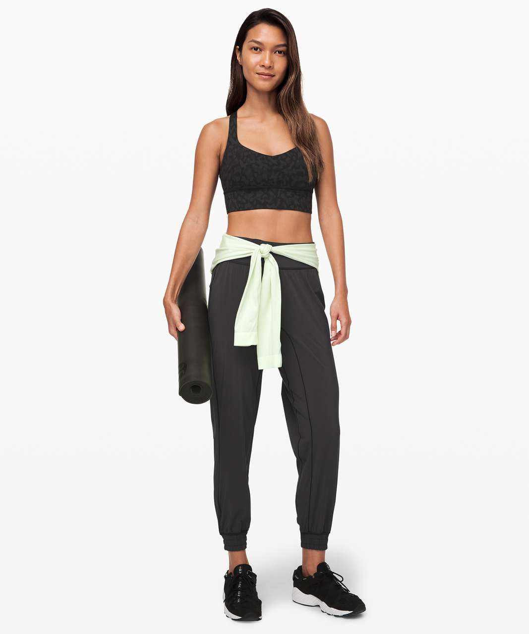 Lululemon Free To Be Bra - Formation Camo Deep Coal Multi - lulu fanatics