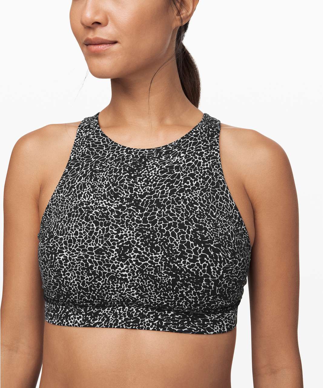 LULULEMON Energy Bra High Neck Cosmic Shift Multi, 6 Palestine