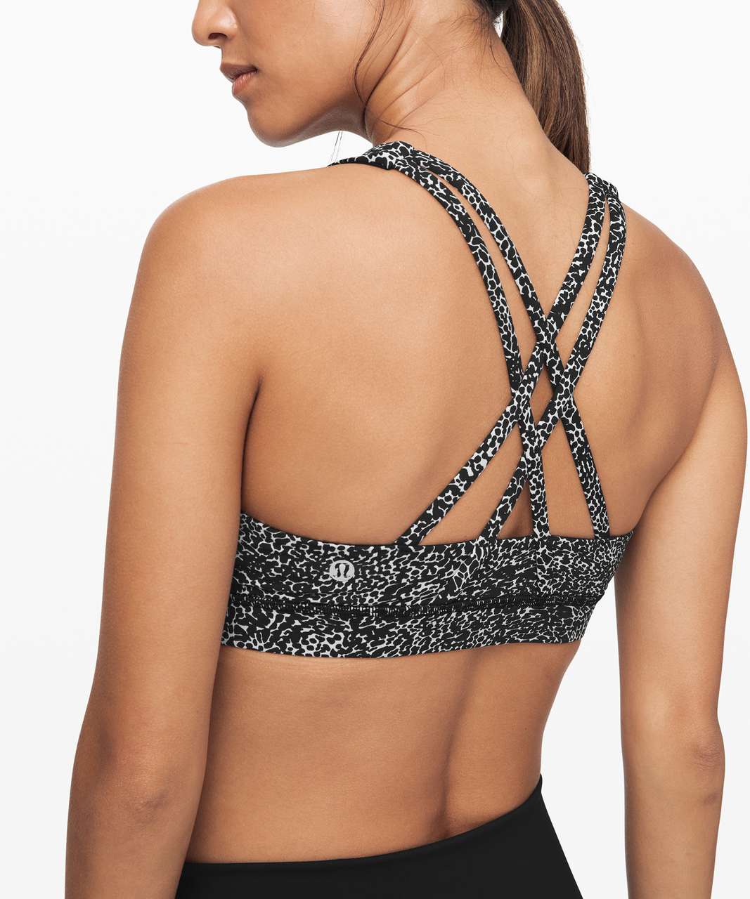 Lululemon Energy Bra Sleeveless Scoop Neck Crisscross Strappy Athletic  Black 4 - $45 - From Pearl