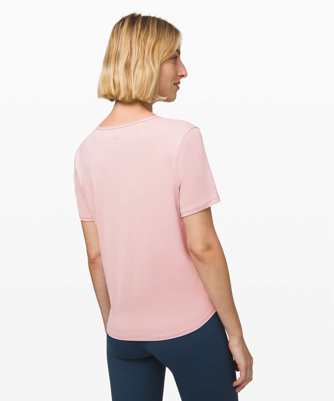 Lululemon Do the Daily Short Sleeve - Smoky Blush