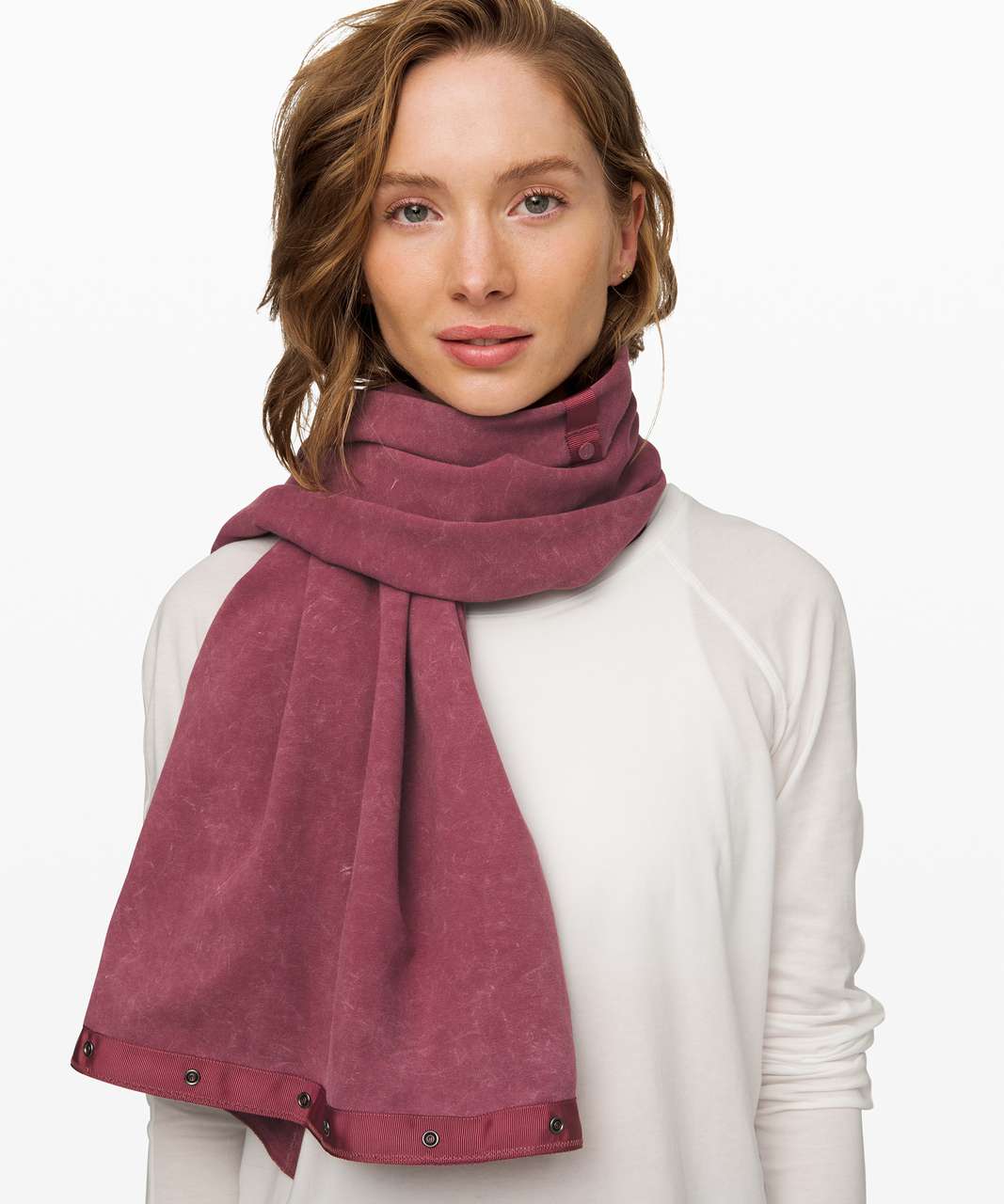 Lululemon Vinyasa Scarf *French Terry - Washed Plumful