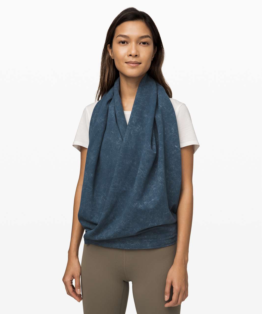 Lululemon Vinyasa Scarf *French Terry - Washed Code Blue