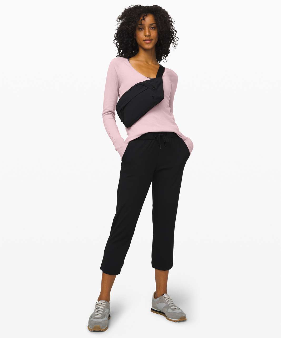 Lululemon Stand Steady V-Neck Sweater - Smoky Blush