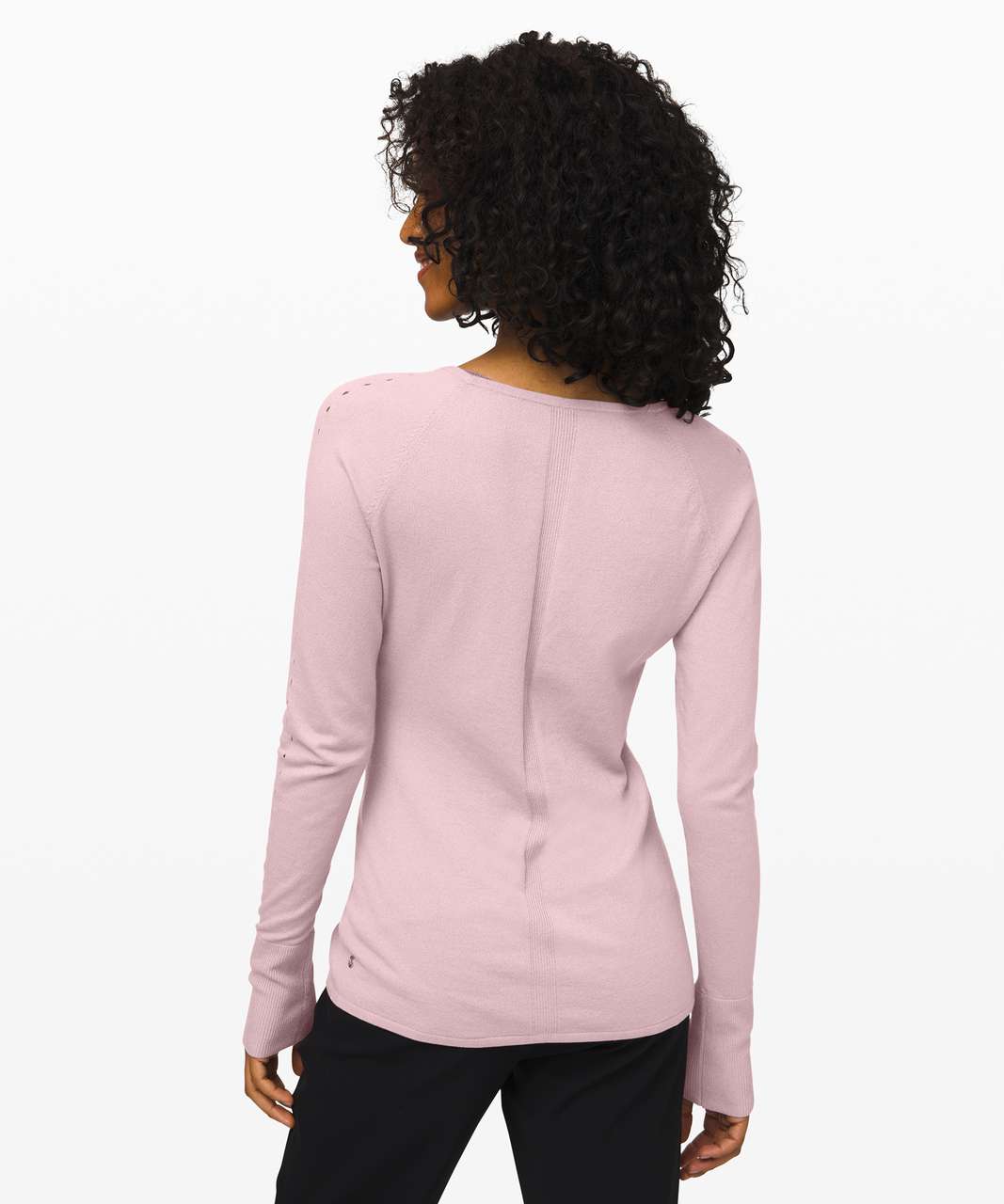 Lululemon Stand Steady V-Neck Sweater - Smoky Blush