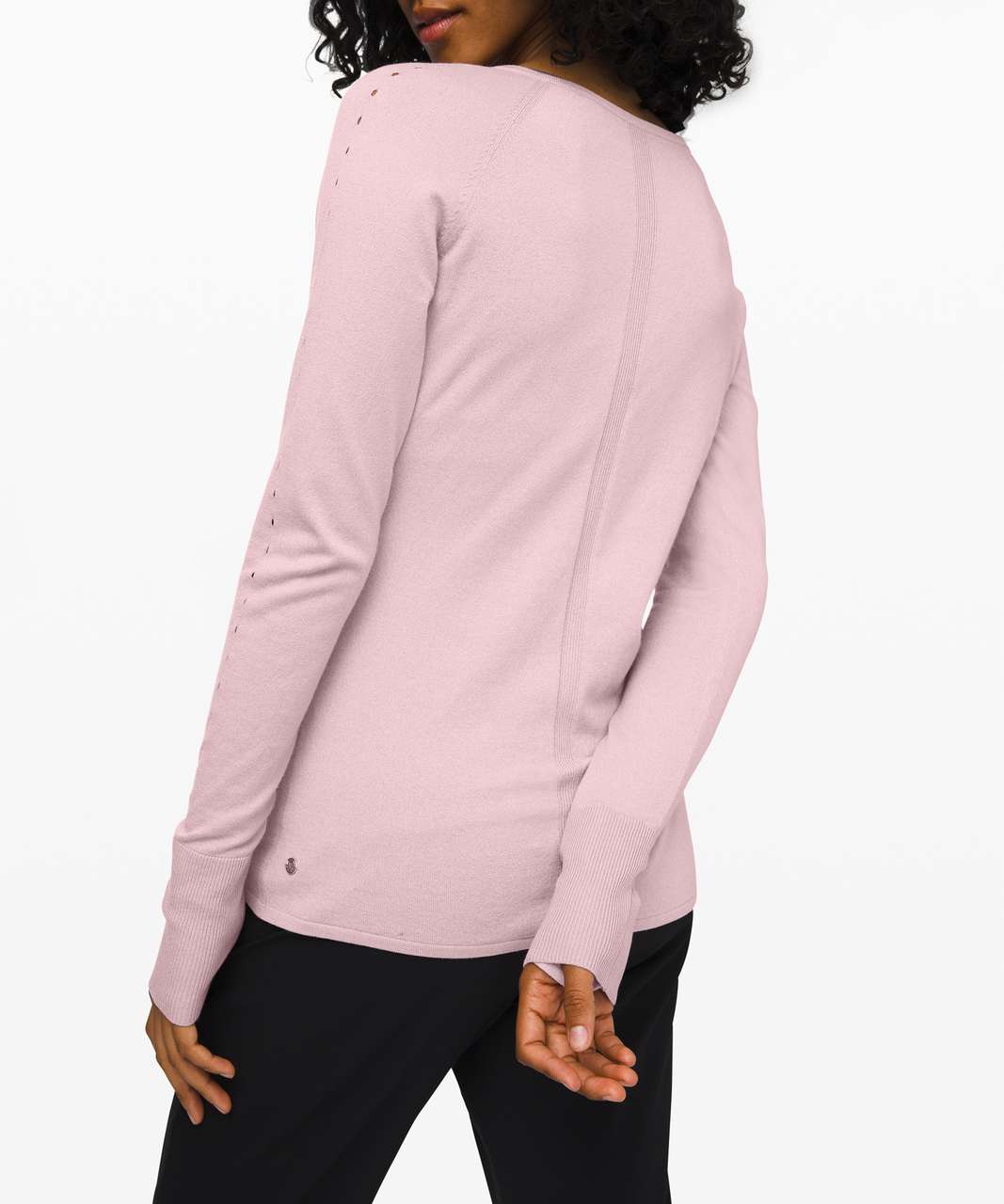 Lululemon Stand Steady V-Neck Sweater - Smoky Blush