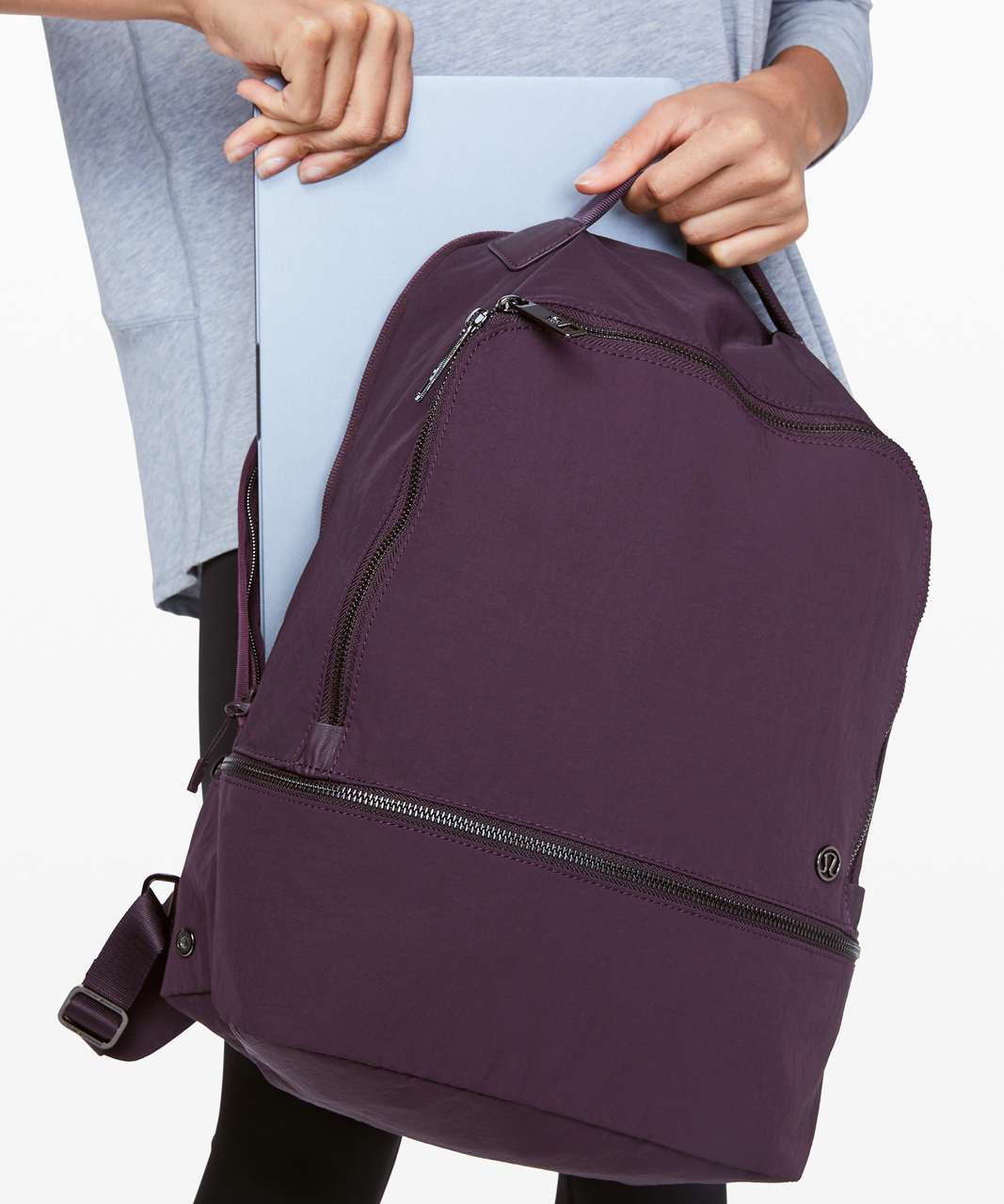 NWT LULULEMON BCHR Black Cherry Deep Burgundy City Adventurer Backpack OS