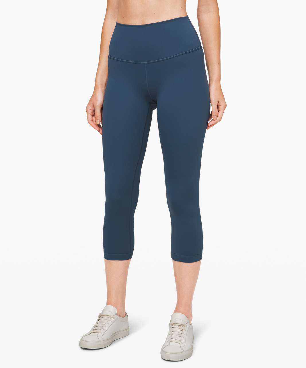 Lululemon Wunder Under Crop (High-Rise) *Full-On Luxtreme 21" - Code Blue