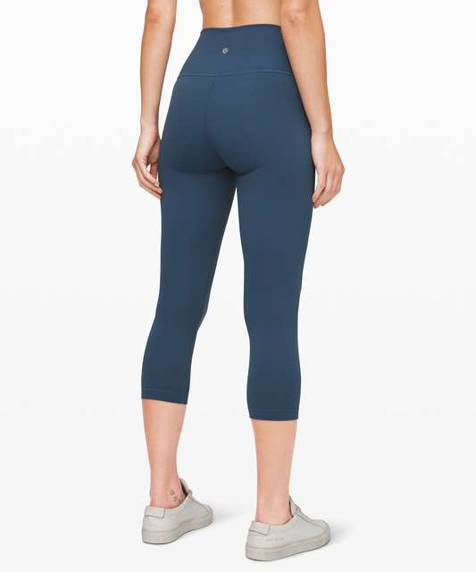 Lululemon Wunder Under Crop (Laser) *Full-On Luon - Black - lulu fanatics