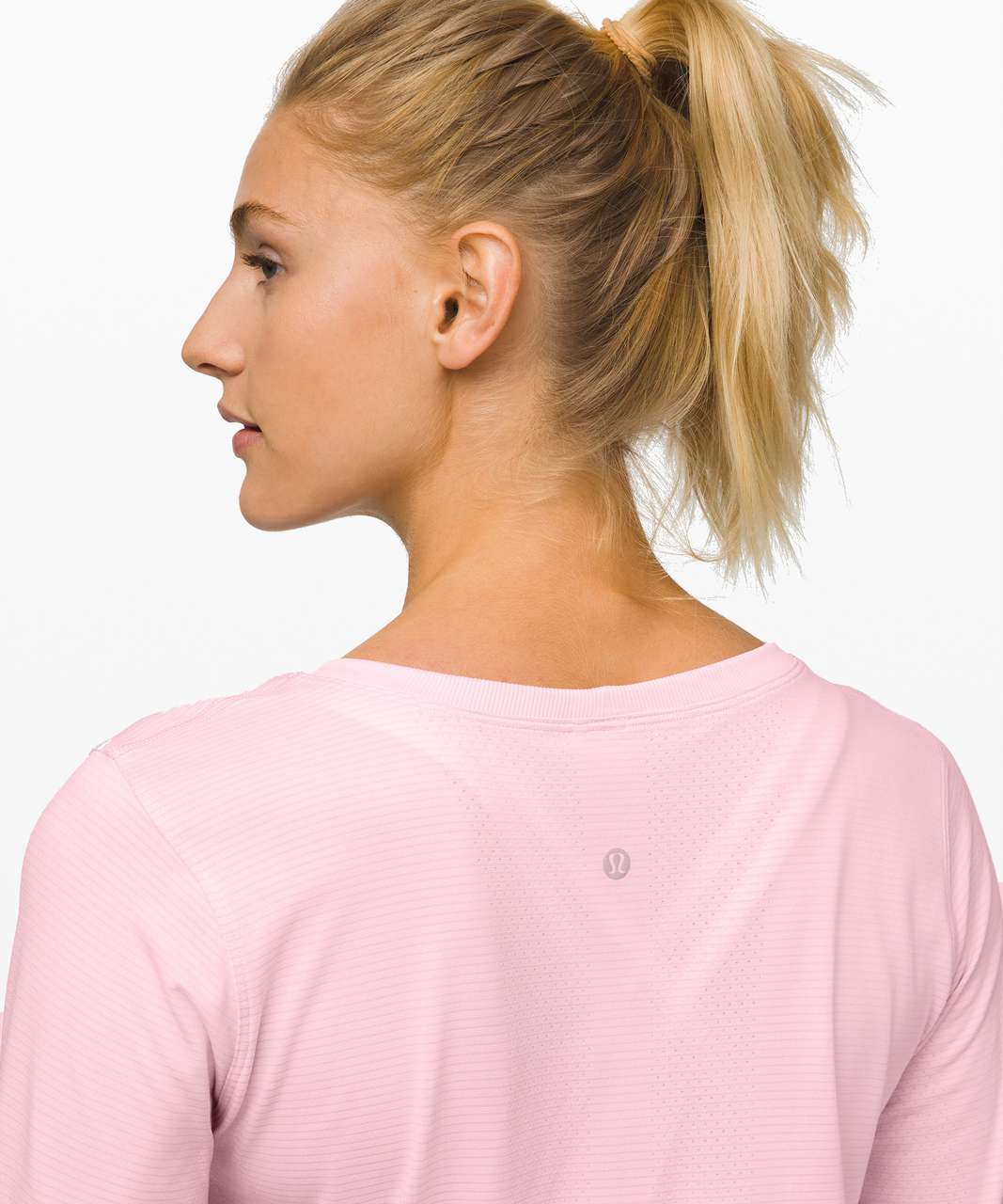 Lululemon Swiftly Relaxed Long Sleeve - Powdered Rose / Powdered Rose